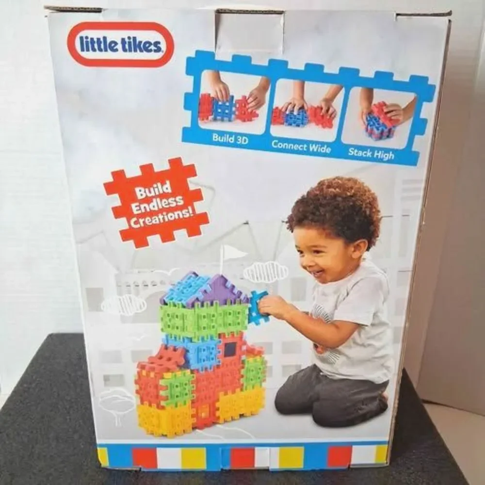 Little Tikes Waffle Blocks 40 Piece Box